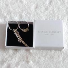 【訳アリ品】Justine Clenquet John ピアス セット 両耳 A