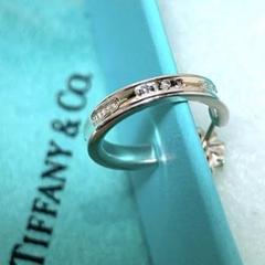 【極美品】ティファニー　ナローフープピアス　1837 メンズ/レディース　925