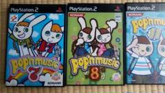 PS2 ポップンミュージック pop'n music7, 8, 11