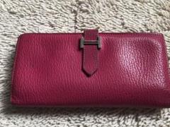 セール‼️エルメス　ベアン　ピンク　ローズ　長財布のサムネイル