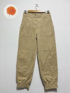 M MANTECO製 ピマコットン100% H&M パンツ　裾しぼり　ベージュ