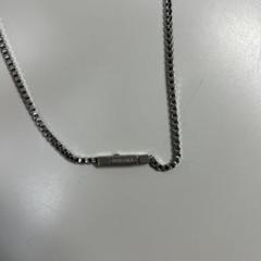DIESEL シルバー チェーンネックレス