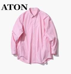 ATON SHRINK STRIPE OVERSIZED SHIRT 春夏 ATON SHRINK STRIPE OVERSIZED SHIRT 春夏 - メルカリ