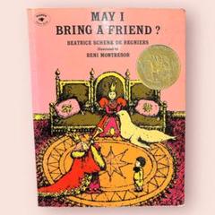 絵本・児童書 May I Bring a Friend? Ash reads May I Bring A Friend? By Beatrice Schenk De