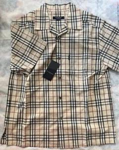 最終値下げ　未使用タグ付　バーバリーチルドレン　3Y チェック　シャツ　トップス 未使用 紙タグ付バーバリー Burberry チェック シャツ 150 三陽