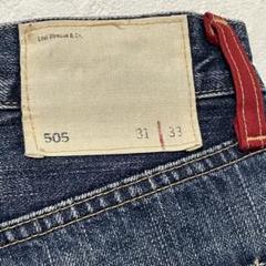 Levi's リーバイス505 デニム 日本製　レッドループ 31インチ