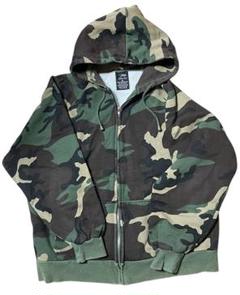 Supreme スモールボックスロゴ ジップアップパーカー スノーカモ