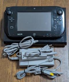 wiiu 本体　ブラック　セット