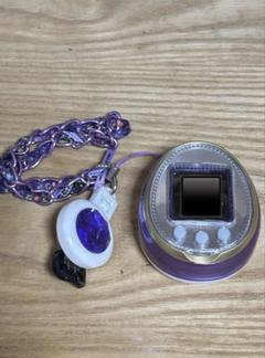 たまごっち4U パープルメロディ ストラップ付き