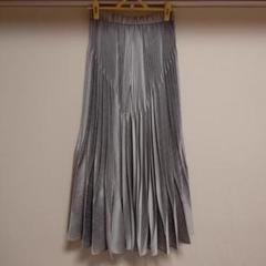 UN3D. プリーツロングオリガミプリーツ サイズ38 青 UN3D. スカート ORIGAMI PLEATS SK / オリガミプリーツスカート
