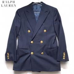 極美品 Ralph Lauren レディース 紺ブレ ダブル 金ボタン 9号のサムネイル