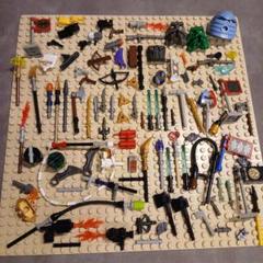 15LEGOパーツセット 武器・アクセサリー多数
