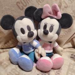 ミッキーとミニー ちょっもっさデココレ ペアぬいぐるみ