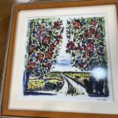 風景版画 木製フレーム付き 名嘉睦稔 - メルカリ