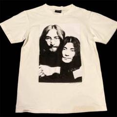 【希少】ジョン・レノン ミュージアム公式品 メッセージTシャツ 　Mサイズ d71bdd426de845e07f0ebbd9b1fdcb