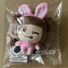 NewJeans×MURAKAMI ぬいぐるみキーリング ハニ NewJeans x Murakami Plush Keyring Hanni Doll POPUP STORE