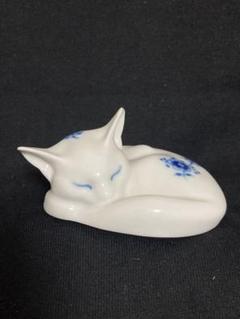 ロイヤルコペンハーゲン 希少 ブルーパルメッテ 猫 フィギュリン 置物 人形 ロイヤルコペンハーゲン 希少 ブルーパルメッテ 猫 フィギュリン