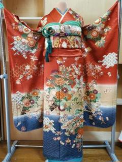 袖丈115Cm裄丈68Cm着丈138Cm～振り袖の長襦袢～おしゃれ襟