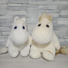 ムーミン＆フローレン マシュマロぬいぐるみ S タキシードとドレスセット ムーミンマシュマロぬいぐるみをタキシード姿に｜結婚式DIY
