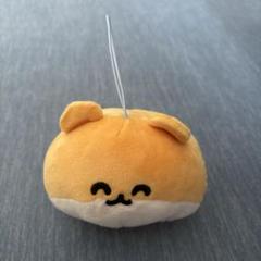 くまのまーくん&絶対に死なないハムスター　マスコットぬいぐるみ 1種