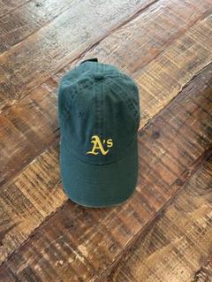 NEW ERA A's 野球帽 YOUTH ダークグリーン
