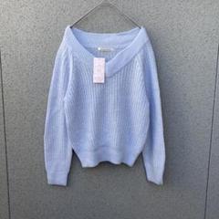 2329【MAJESTIC LEGON】Free♡タグ付き Vネックニット