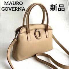 ほぼ新品☆WAKO×MAURO GOVERNA バッグ WAKO×MAURO GOVERNA バッグ WAKO CALLIE MISO ラージ オーク