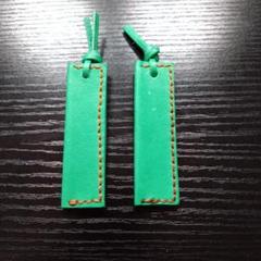 レザークラフトしおり2個セット