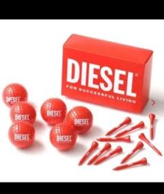 【新品】ディーゼル DIESEL ゴルフボールセット 非売品 GOLF BALL CASE SET