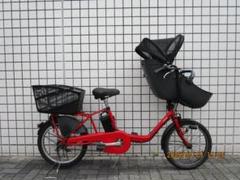 Panasonic - 【中古】自転車　パナソニック　ギュッとmini DX チャイルドシート付 Yahoo!オークション -「パナソニック ギュットdx」の落札相場