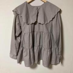 yori⬛︎ぬくぬくティアードフリルブラウス 36 yori♡ぬくぬくティアードフリルブラウス♡ブラック36