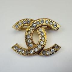 シャネル　ブローチ　97P　コメあり　CHANEL　ココマーク　ゴールド シャネル ココマーク 97P ブローチ GP ゴールド A2608442｜中古