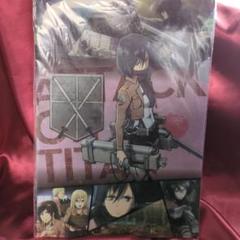 【激レア】ミカサ☆進撃の巨人☆ローソン限定クリアファイル☆どん兵衛☆新品☆ ミカサ・アッカーマン 進撃の巨人×どん兵衛 非売品 クリア