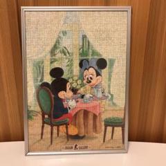 ディズニージグソーパズル☆額り☆1989年12月完成☆31年前パズル☆値下げ不可