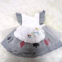 タグ付き　Disney baby アリス ドレス 70cm