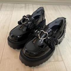 Avail majoretty エナメル　ハートビジュー 厚底　サブカル　黒 Avail - Avail majoretty エナメル ハートビジュー 厚底