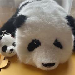 リアルパンダ　ぬいぐるみ　おまけ付き♡