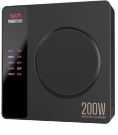 ISDT POWER PD急速充電器 Type-C 200W 4ポート+1