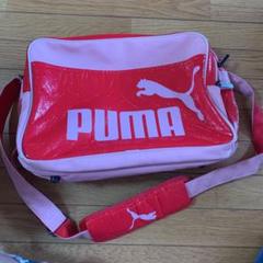 PUMA プーマ エナメルバッグ