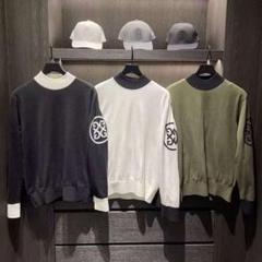 大人気！ジーフォア G/FORE ゴルフゴルフ メンズ ニットセーター冬春