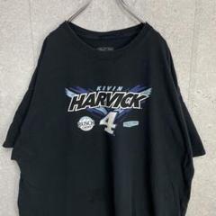 レーシングプリント　企業ロゴ　マスタング　両面プリント ナスカー　Tシャツ3XL