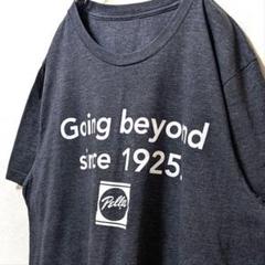 ゴーイングビヨンドsince1925英字 Tシャツ ダークグレーブラック黒古着