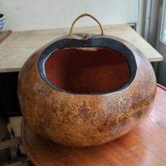 a234　炭斗 一双 炉　風炉　釜　炭篭　茶道　茶道具　古物 茶道具 炭道具 炭斗 炭取り 平サイロ 宗全好写し 一双 炉用 風炉