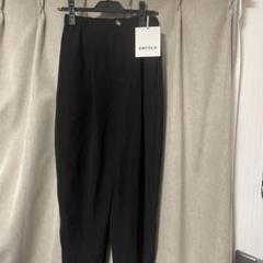 ENFÖLD ブラックパンツ 36 キャロットパンツ