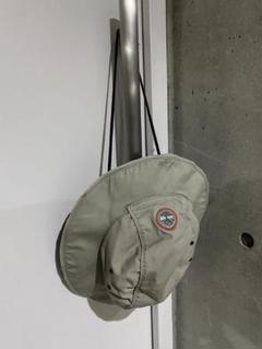 old timberland サファリハット ワイヤー入り ティンバー y2k 美品 90S OLD TIMBERLAND ティンバーランド サファリハット 黒