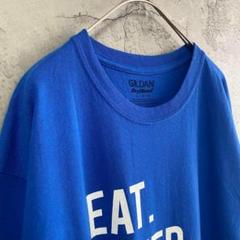 ギルダン 古着 アニマル 両面 プリント アメリカ輸入 Tシャツ 半袖 Lサイズ
