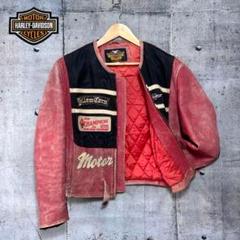 ⭐️90s⭐️HARLEY DAVIDSON ワッペン刺繍ナイロン切替スレ