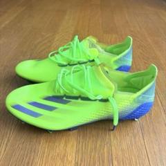 adidas エックスゴースト.1FG グリーン×パープル　28cm adidas エックスゴースト.1FG グリーン×パープル 28cm - メルカリ