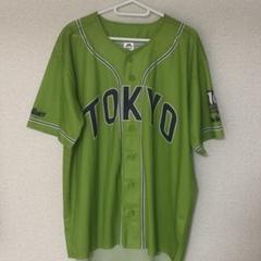 ヤクルトユニフォーム グリーン Majestic Athletic FREE