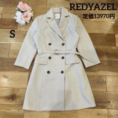 REDYAZEL☆テーラーカラーミニワンピースS ベージュ